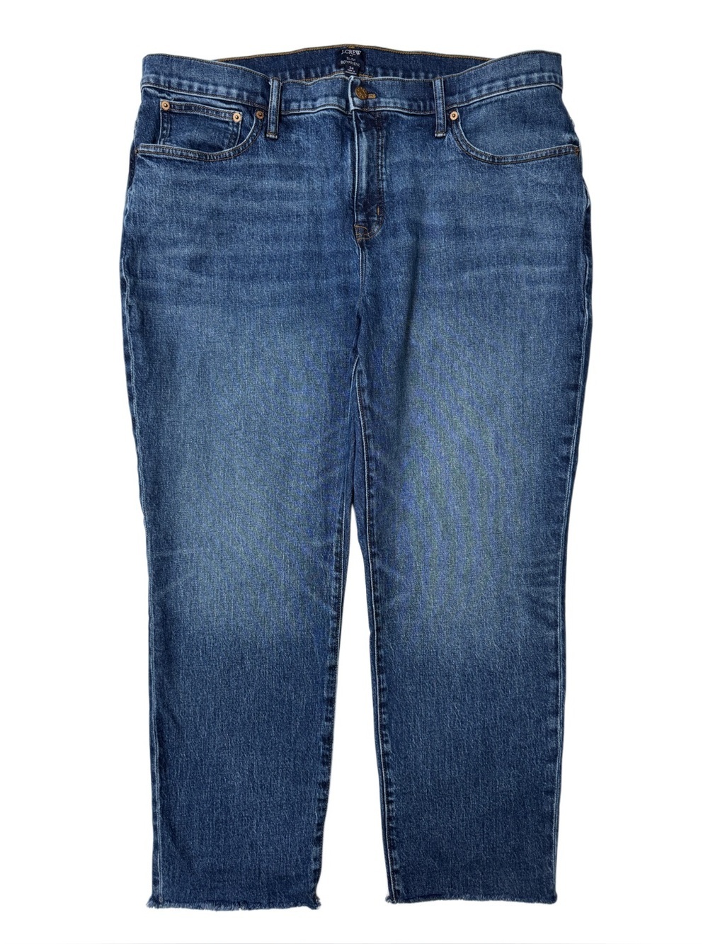 {J. Crew Factory} "Slim Boyfriend" Blue Tapered Straight Leg Jeans WJ72